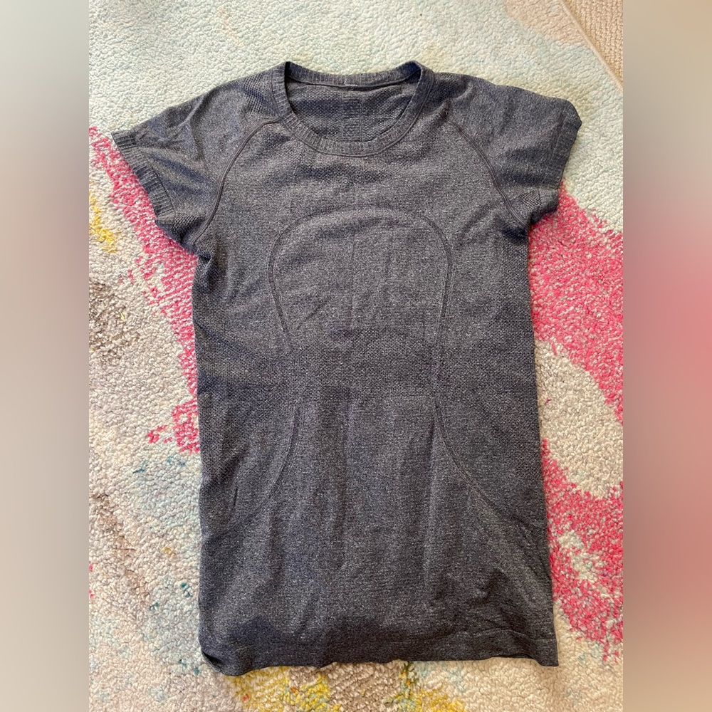 Lululemon Grey Swiftly Tech Top